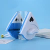 Double-sided glass window cleaner, triangular multi-functional double-sided magnetic glass cleaner, glass scraper Application Scenario